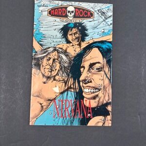 Nirvana Hard Rock Comics 4 June 1992 Revolutionary Comics Kurt‎ Cobain Biography
